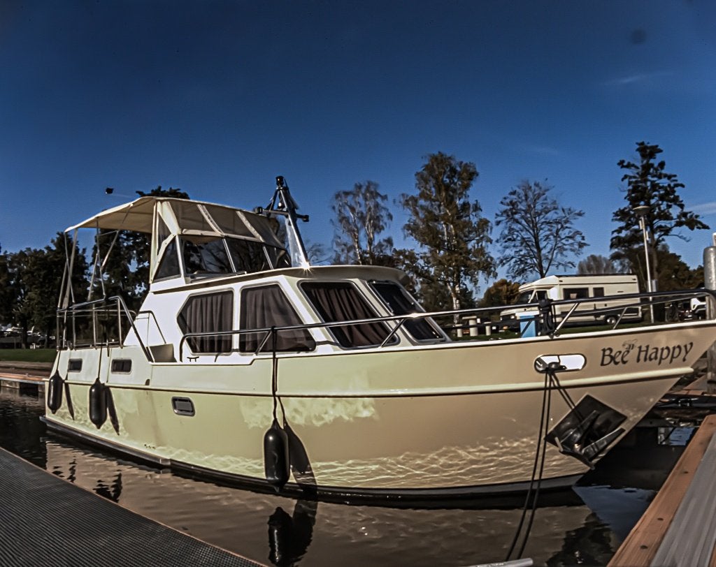 Beachcraft 9,50 meter vaarklaar, Watersport en Boten, Motorboten en Motorjachten, 9 m, Gebruikt, Diesel, Walstroom