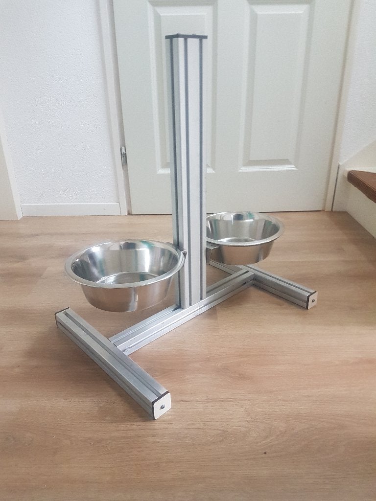 RVS/Aluminium voerstandaard, Ophalen of Verzenden, Verstelbaar, Nieuw