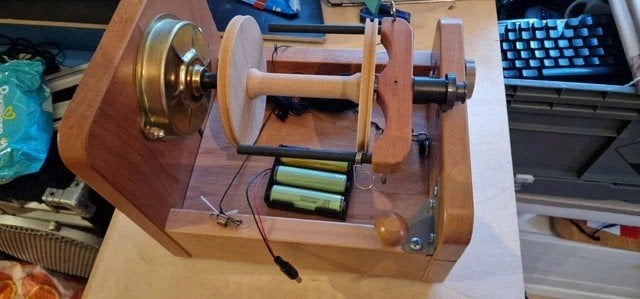 Elektrisch Spinnewiel Ashford e-Spinner, Ophalen of Verzenden, Zo goed als nieuw, Spinnewiel