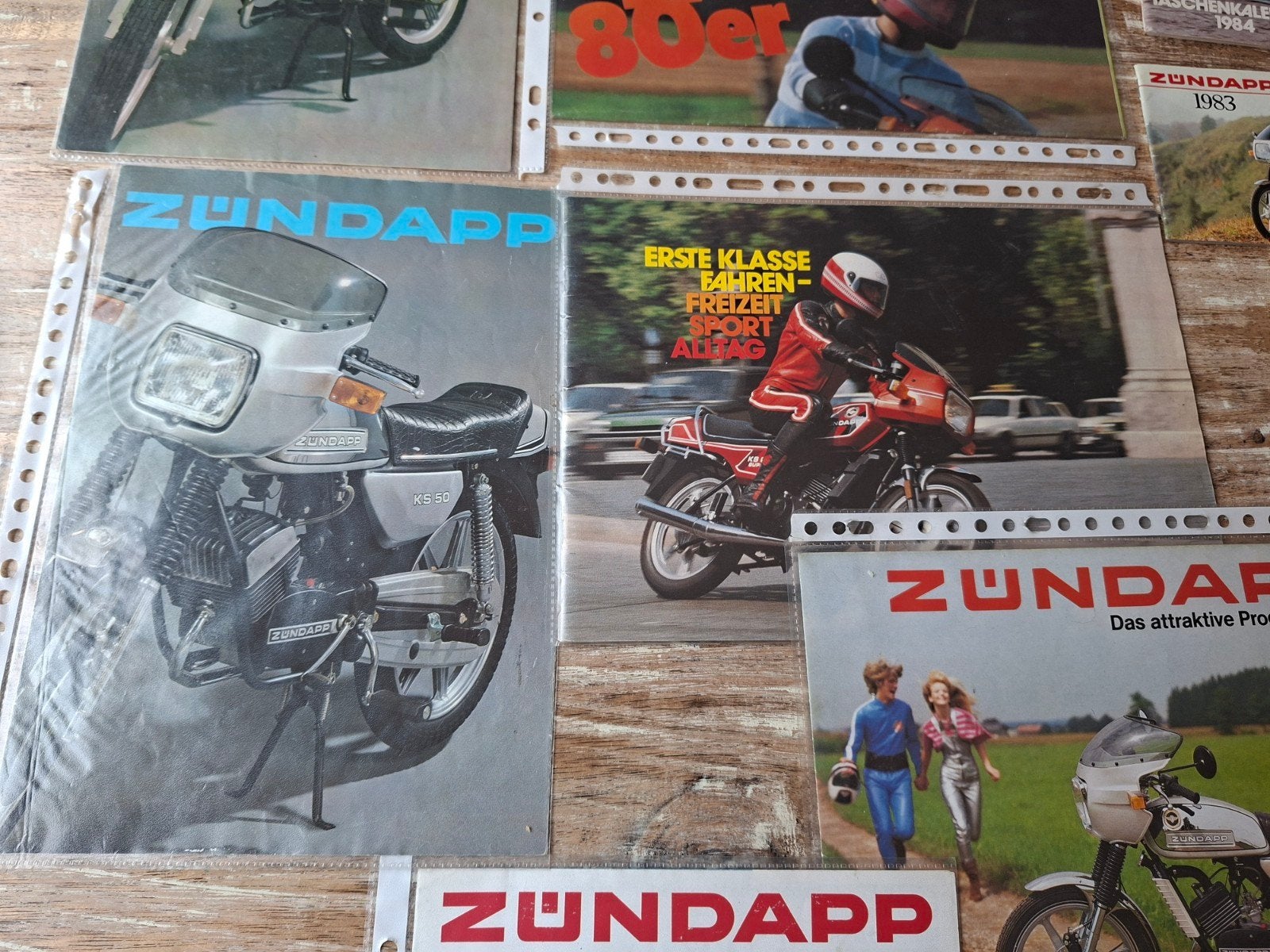 zundapp folders origineel, Ophalen of Verzenden