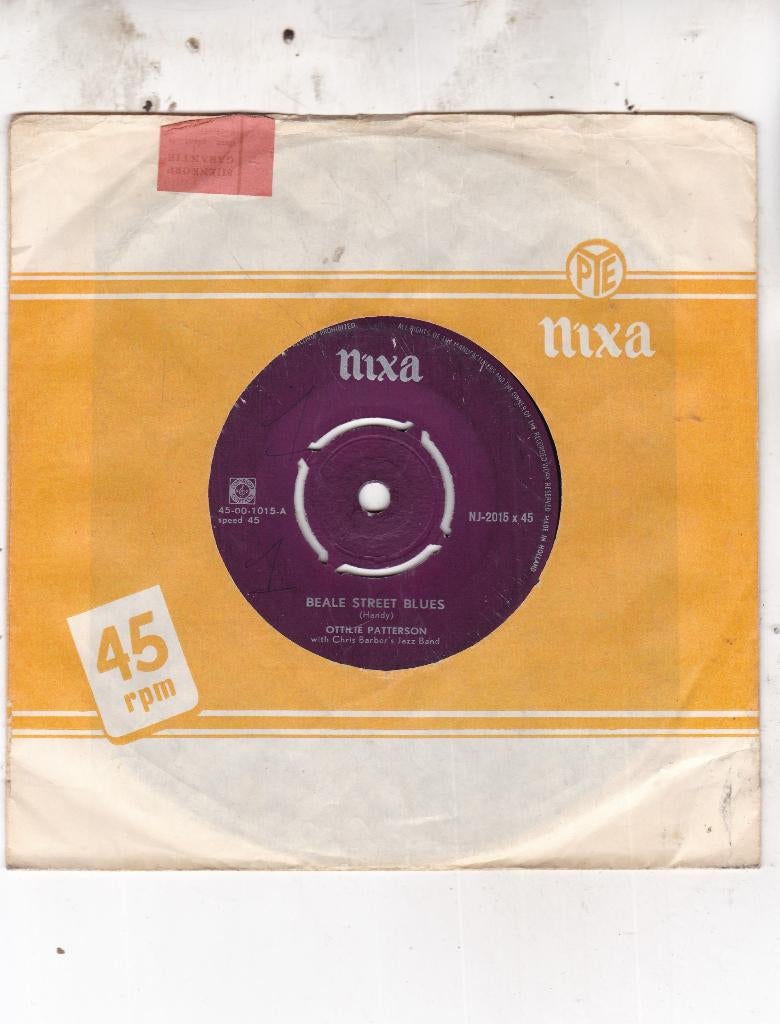 Ottilie Patterson ( 1958 ), Ophalen of Verzenden, Gebruikt, Pop, EP