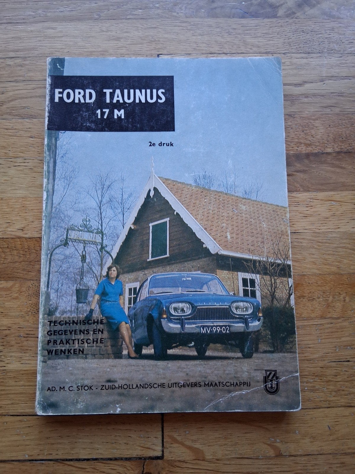 ford taunus 17 m technische gegevens informatief autoboek, Ophalen of Verzenden, Zo goed als nieuw, Ford