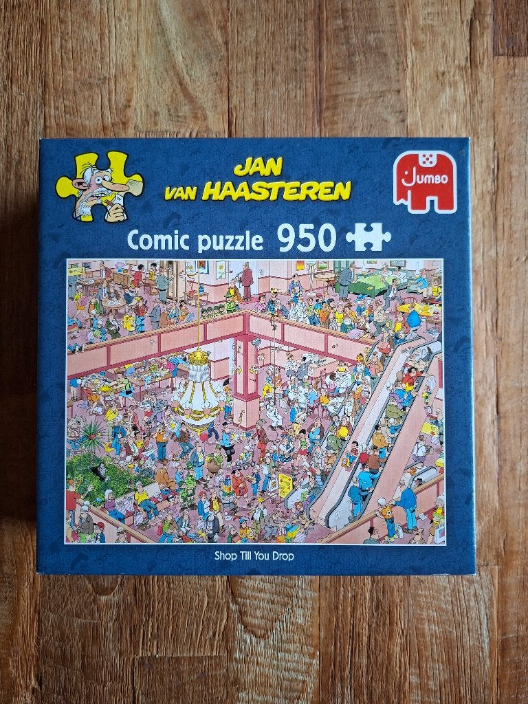 Jan van Haasteren 950 stukjes, Hobby en Vrije tijd, Ophalen, 500 t/m 1500 stukjes, Zo goed als nieuw