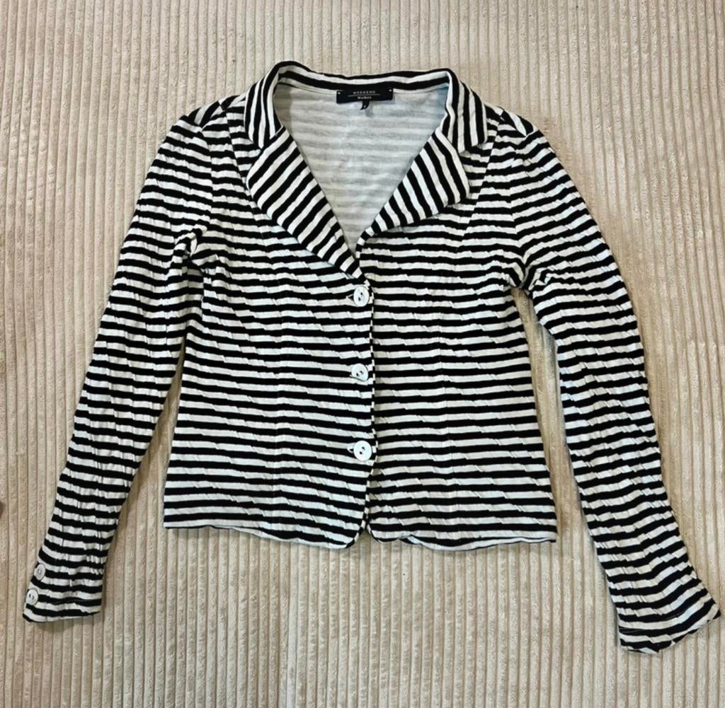 Vestje Weekend Max Mara maat S, Kleding | Dames, Ophalen of Verzenden, Zo goed als nieuw, Maat 36 (S), Zwart
