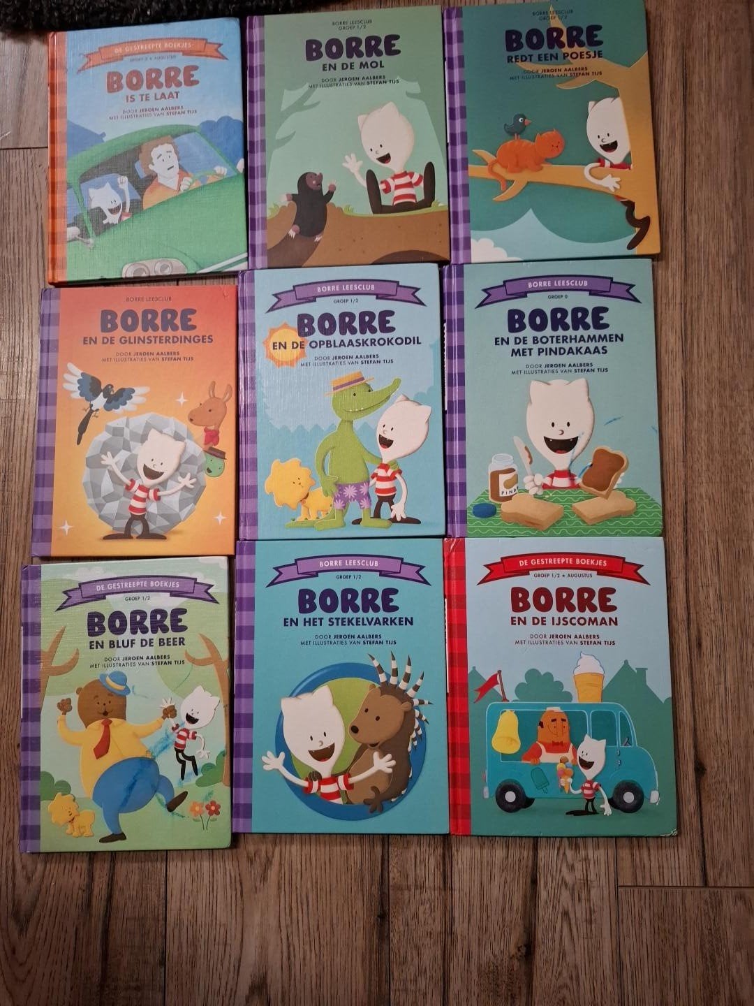 Borre boeken set, Ophalen of Verzenden, Gelezen, Fictie algemeen