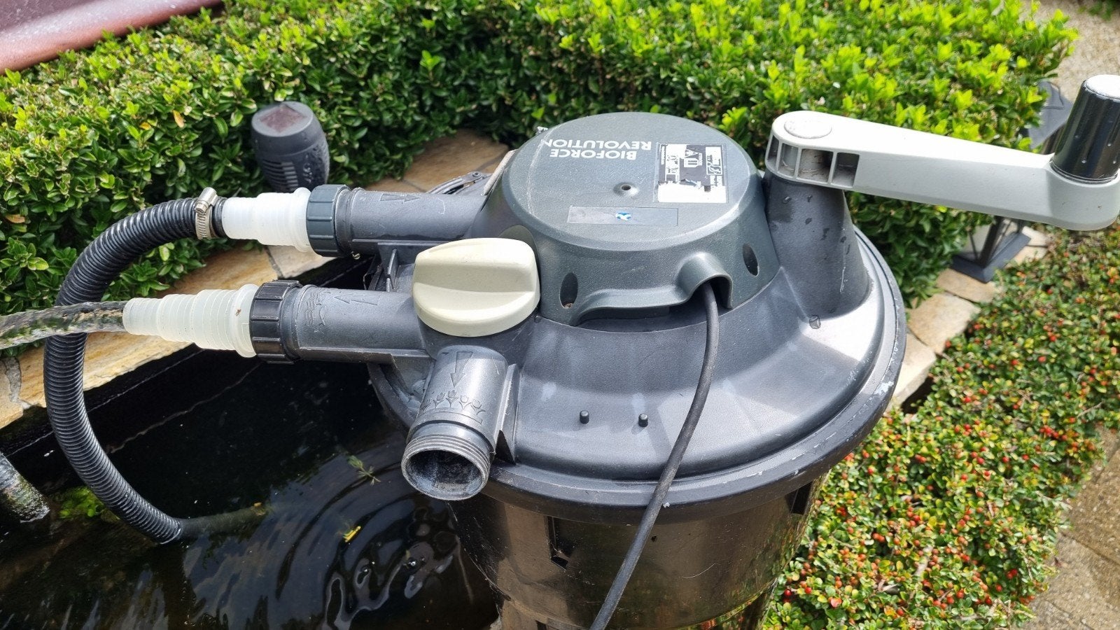 Hozelock Bioforce Revolution 18000 drukfilter met 24 watt UV, Ophalen of Verzenden, Vijverfilter