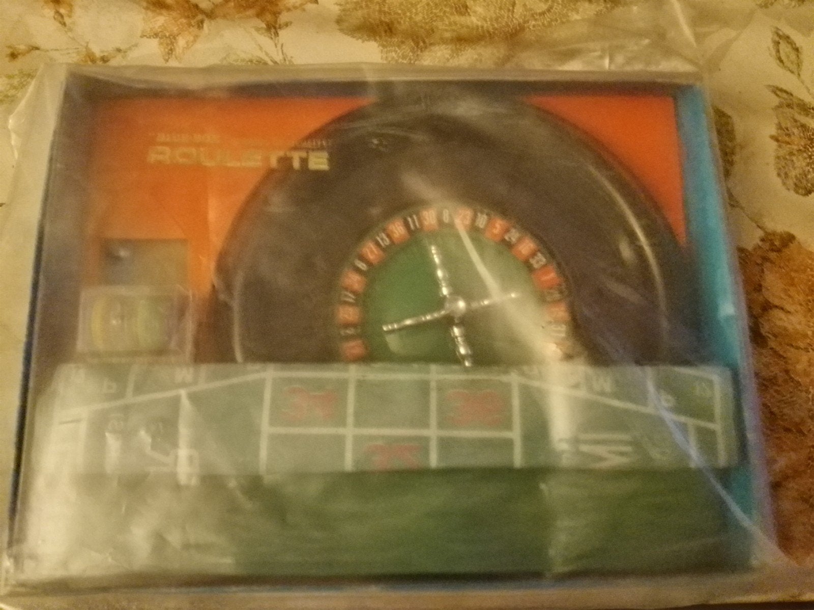 Vintage Blue Box Roulette Spel - Zo goed als nieuw, Vijf spelers of meer, Ophalen of Verzenden, Zo goed als nieuw, Blue Box