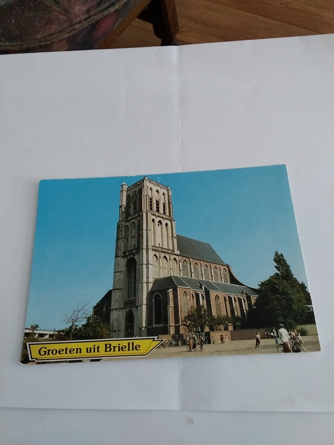 Ansichtkaart Groeten uit Brielle -  BRIELSE DOM, Ophalen of Verzenden