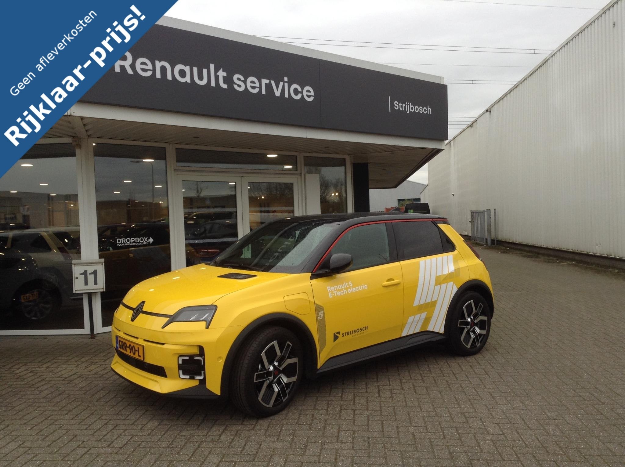 Renault 5 comfort range Techno 150 52 kWh Renault 5 comfort, Auto's, Dealer onderhouden, Stof, Gebruikt, 150 pk