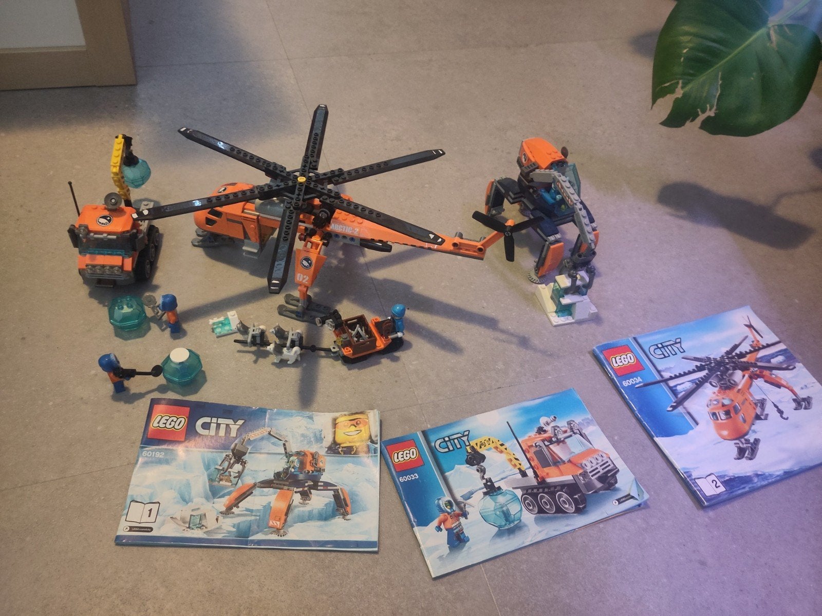 LEGO Arctic Helicopter, crawlers en slede, Ophalen, Gebruikt, Lego