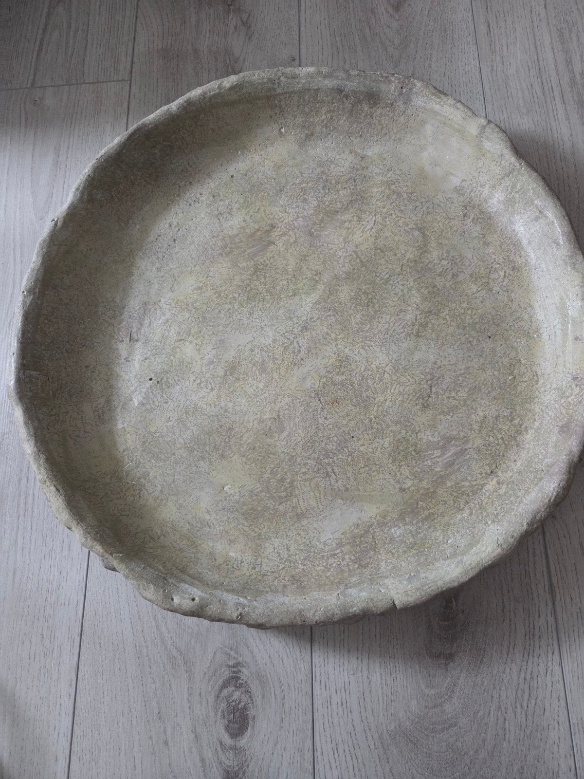 Decoratief dienblad, Ophalen, Rond, Zo goed als nieuw, Dienblad