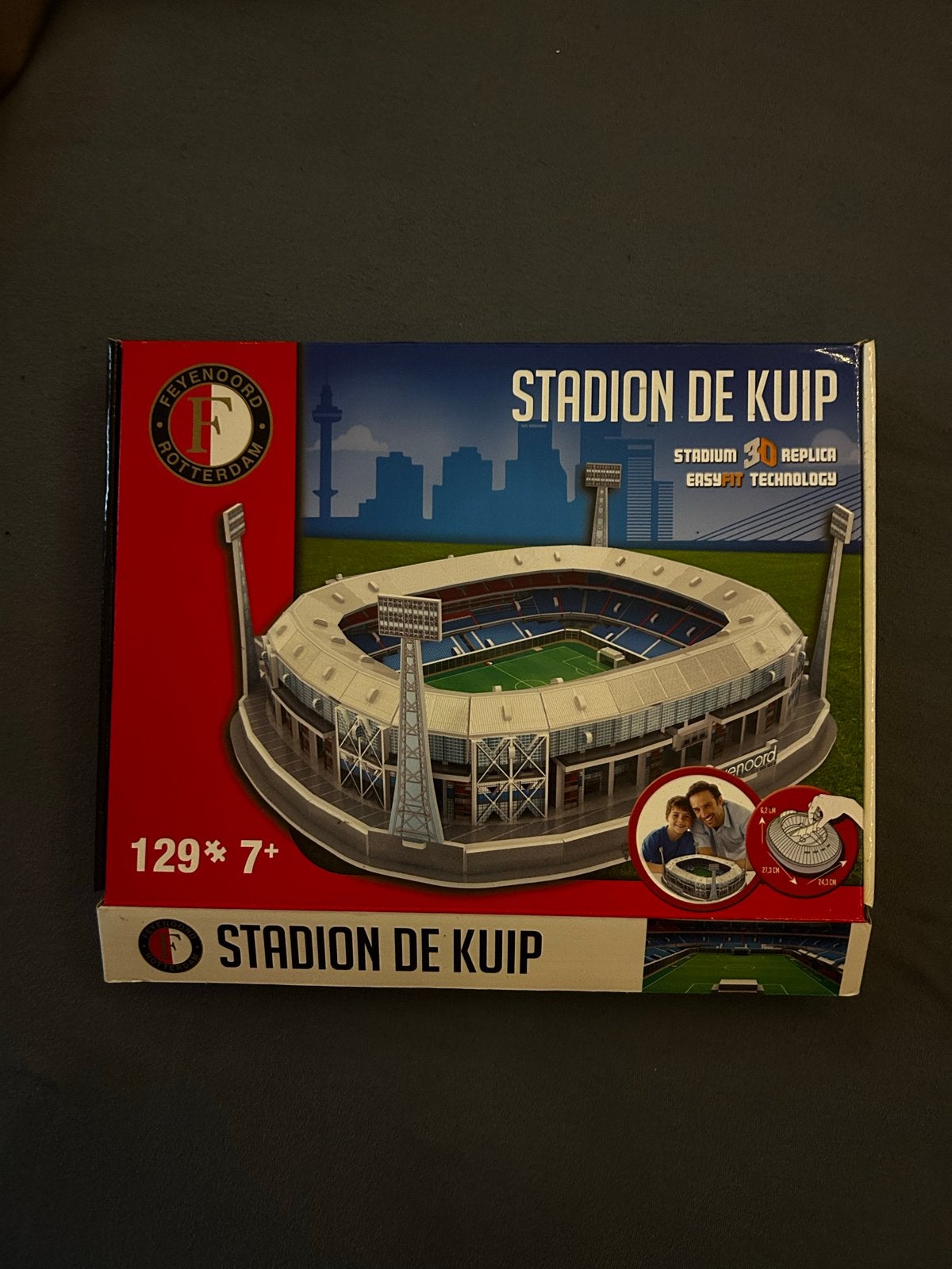 Feyenoord Stadion De Kuip 3D Bouwpakket, Ophalen of Verzenden, Nieuw, Overige typen, Overige merken