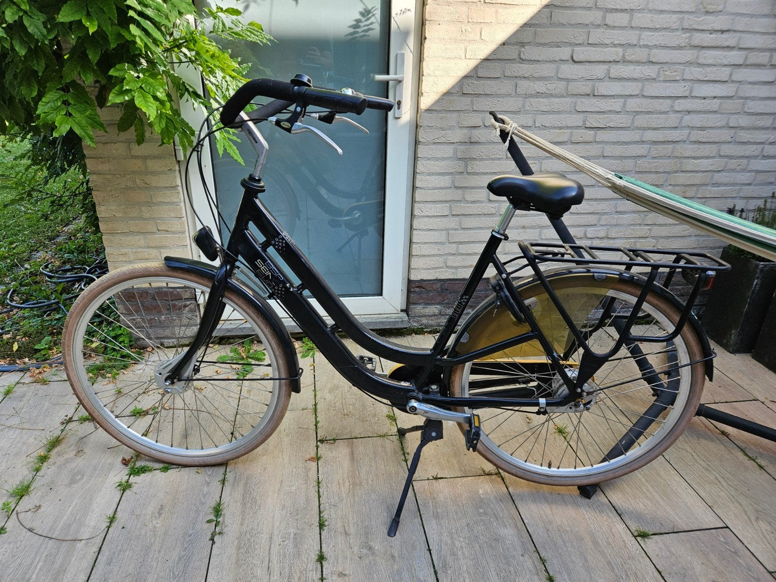 Damesfiets met 7 versnellingen en lage instap, Overige merken, Velgrem, Versnellingen, Ophalen of Verzenden