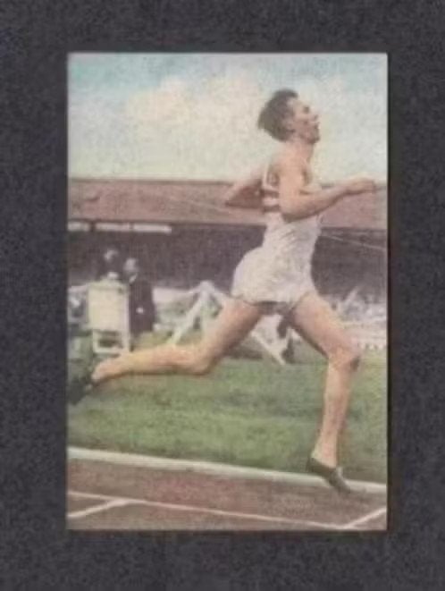 Sportplaatje Hardlopen Atletiek Roger Bannister (87), Ophalen of Verzenden, Zo goed als nieuw