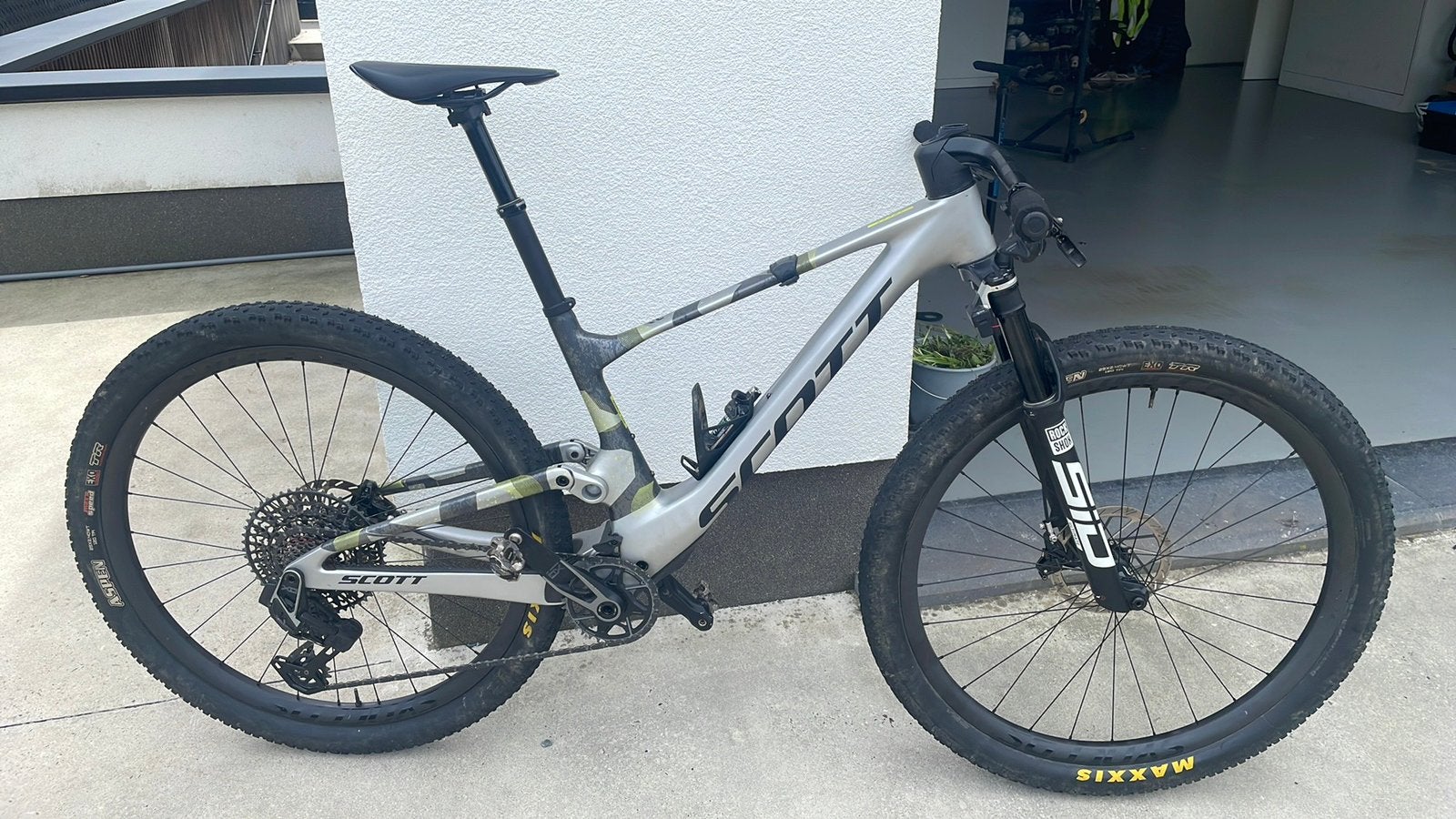 Scott spark rc world cup 2025 incl powermeter/flight attend, Fully, Zo goed als nieuw, 53 tot 57 cm, Ophalen
