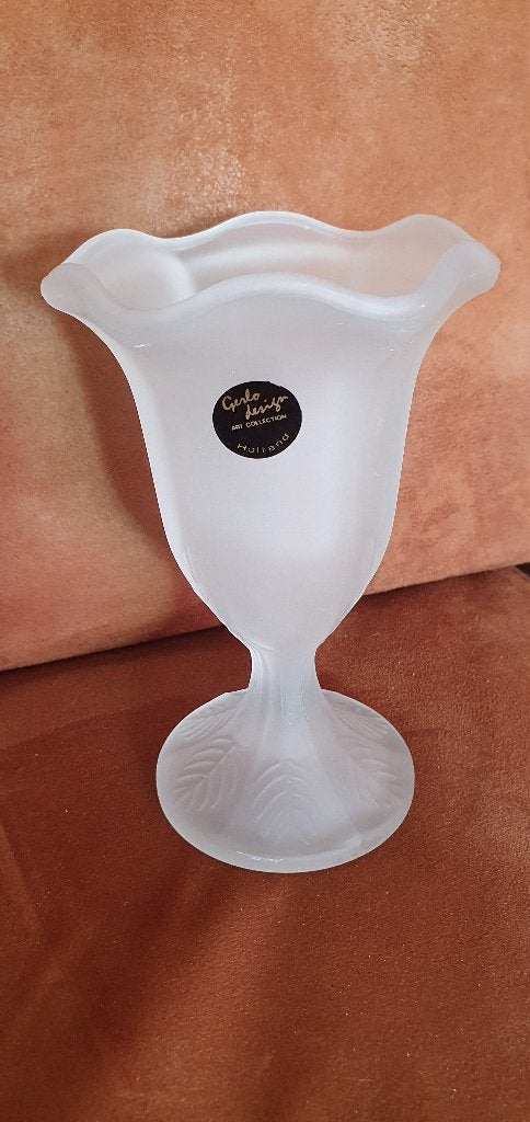 Vintage ijscoupeglas Indiana, Ophalen of Verzenden