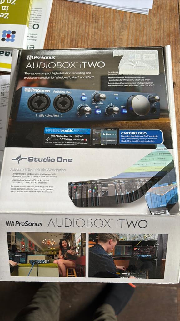 Presonus AudioBox iTwo Audio Interface, Ophalen, Zo goed als nieuw