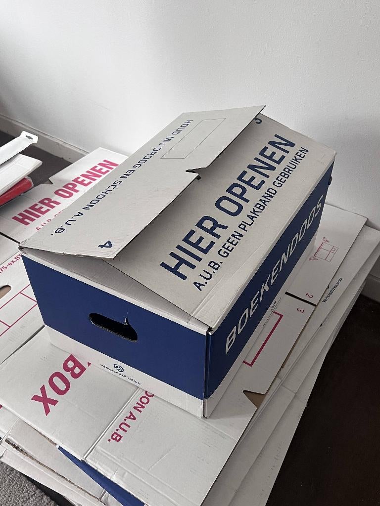 Boekendozen, Ophalen, Doos, Minder dan 35 cm, Minder dan 50 cm