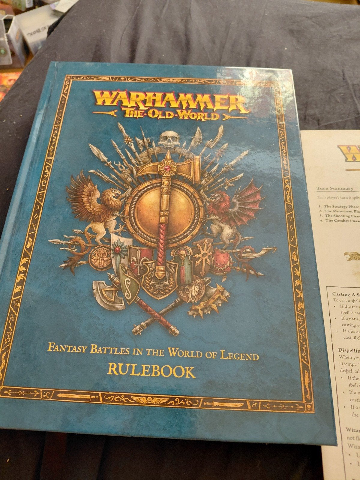 Warhammer The Old World Rulebook - Fantasy Battles, Ophalen of Verzenden, Zo goed als nieuw, Warhammer, Boek of Catalogus