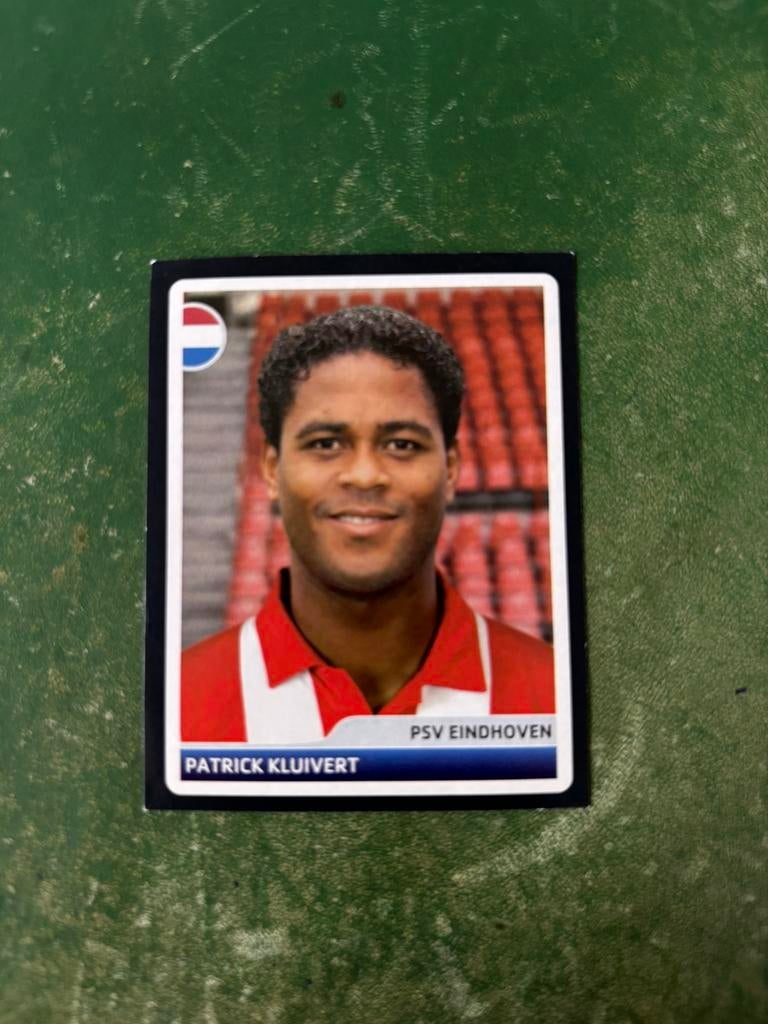 Panini plaatje Patrick Kluivert PSV CL 06-07, Verzamelen, Ophalen of Verzenden, Zo goed als nieuw, PSV