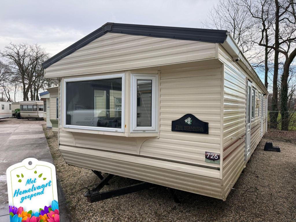 Willerby Bermuda Dubbelglas 11.60 x 3.70 M CV 2 SLP, Niet ingevuld, Niet ingevuld, Niet ingevuld