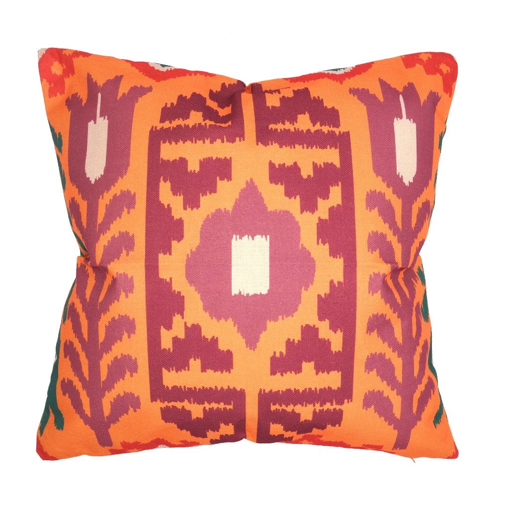 Ikat kussenhoes Harper linnenlook | 45 x 45 cm, Huis en Inrichting, Dekussenkraam@gmail.com, De kussenkraam, Nieuw, Jipsingbourtangerweg 155