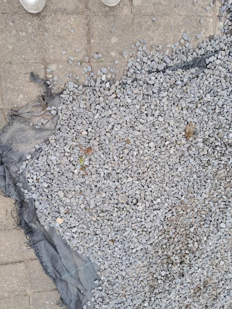 Grijs grind/split, Tuin en Terras, Ophalen, Split