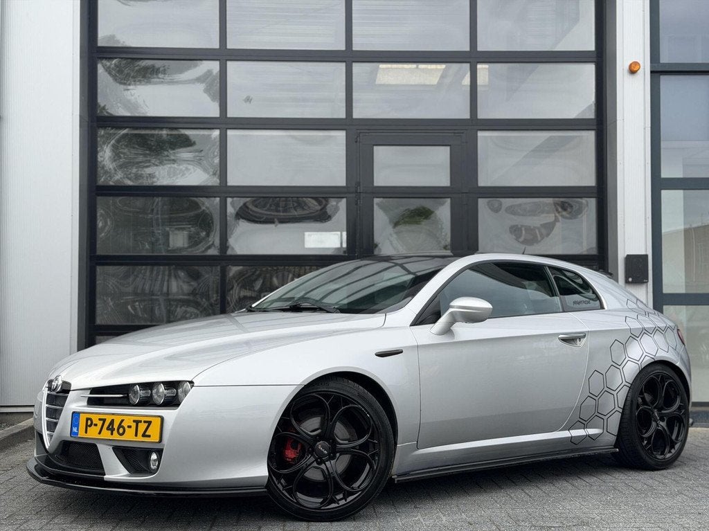 Alfa Romeo Brera 2.2 JTS SkyWindow / Maxton / PANO / Leder, Auto's, Brera, Gebruikt, Zwart, 4 cilinders