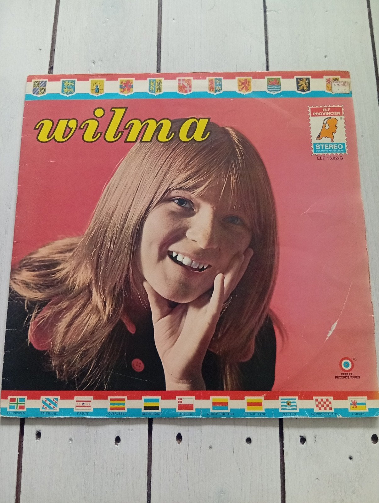 Wilma - Elf Provinciën LP (Pop, 1960-1969), Cd's en Dvd's, Vinyl | Nederlandstalig, Gebruikt, Originele persing, Ophalen of Verzenden