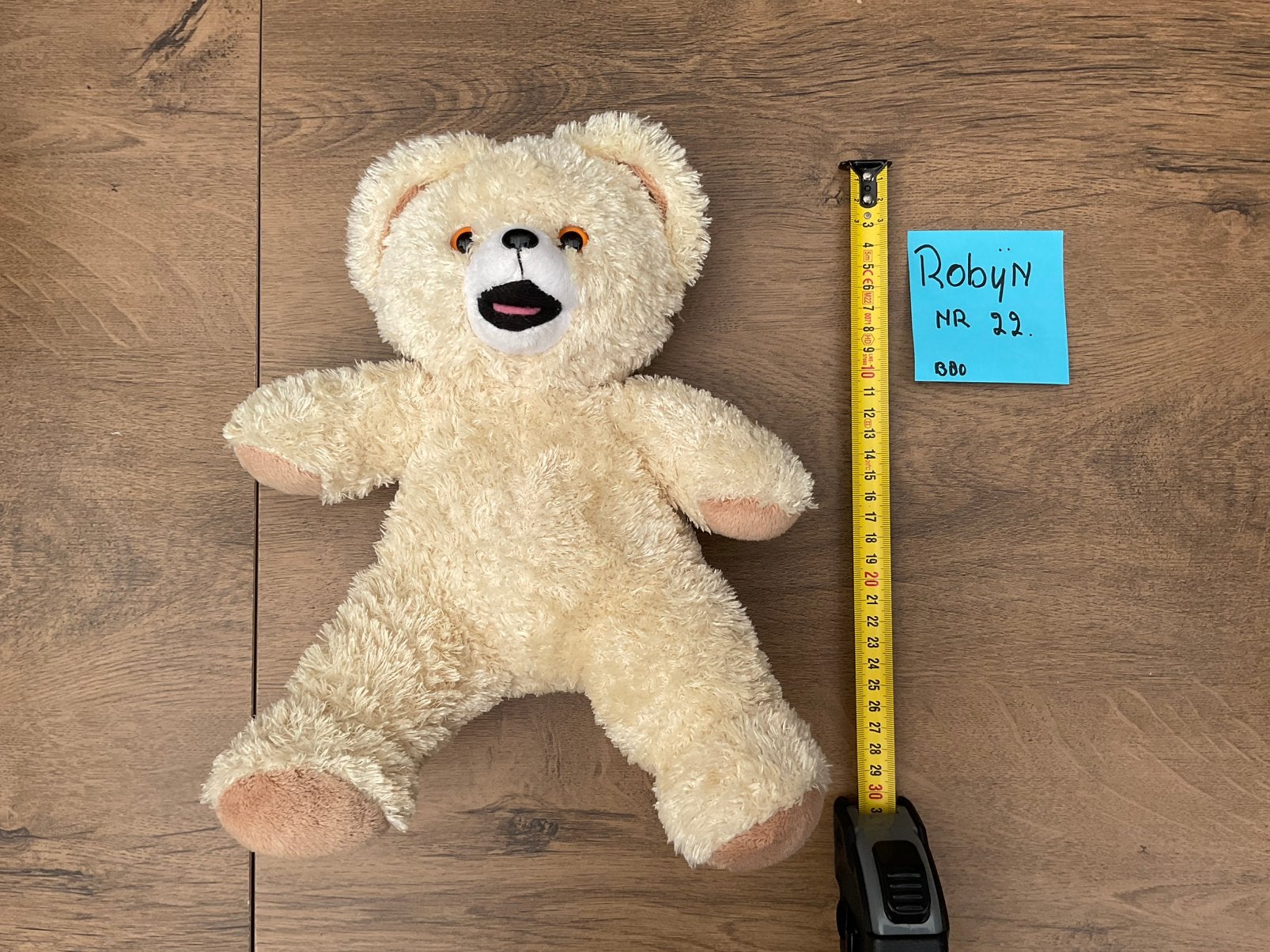 Nieuwe zgan beer teddybeer Robijn of Robijntje knuffel, Verzamelen, Beren en Cherished Teddies, Ophalen, Nieuw, Stoffen beer, Overige merken