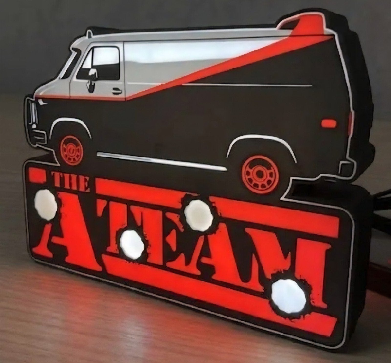 A-Team bus LED lamp - Nostalgische verlichting, Meerkleurig, Overige stijlen, Nieuw, Kunststof