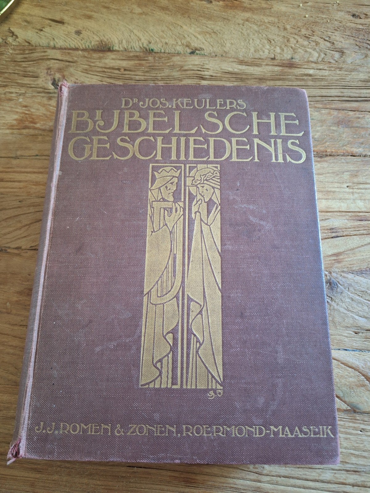 Bijbel uit 1938 met originele aankoopbon uit 1939, Ophalen, Dr. Jos. Keulers