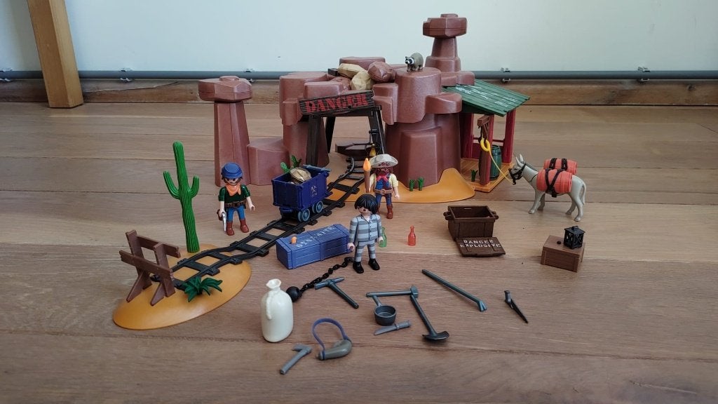 Playmobil Goudmijn 5246, Kinderen en Baby's, Speelgoed | Playmobil, Gebruikt, Complete set, Overige typen, Historisch