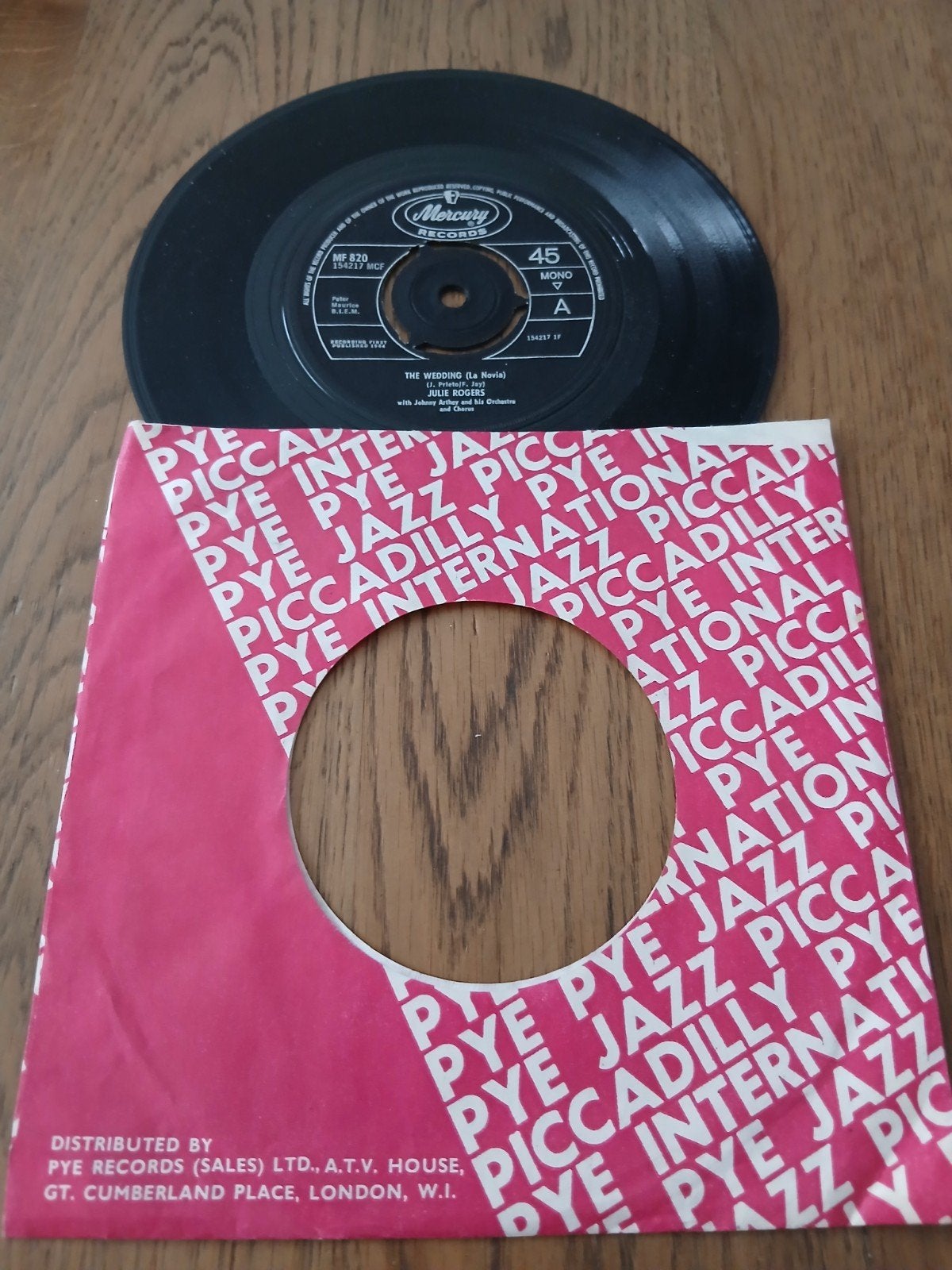 VINYL SINGLE   JULIE ROGERS 1964, Single, Ophalen of Verzenden, Zo goed als nieuw, Pop