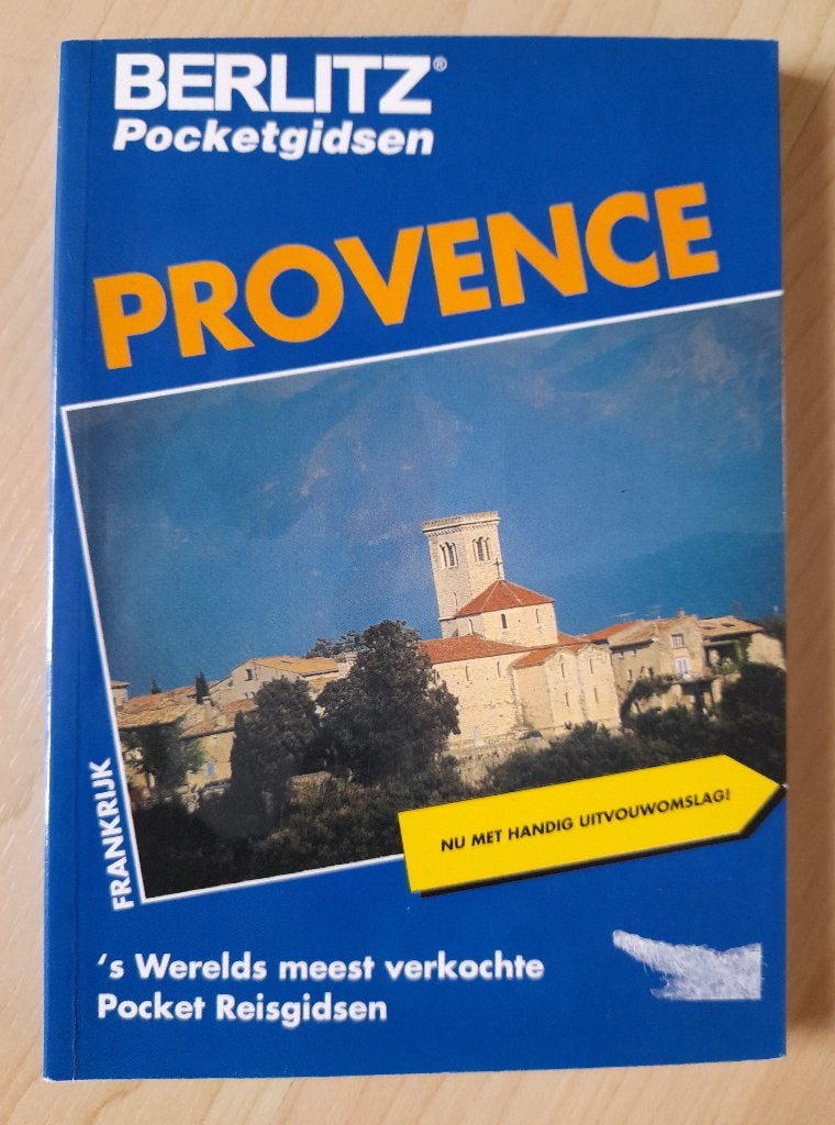 REISGIDS PROVENCE BERLITZ POCKETGIDSEN, Boeken, Reisgidsen, Europa, Ophalen of Verzenden, Reisgids of -boek, Gelezen