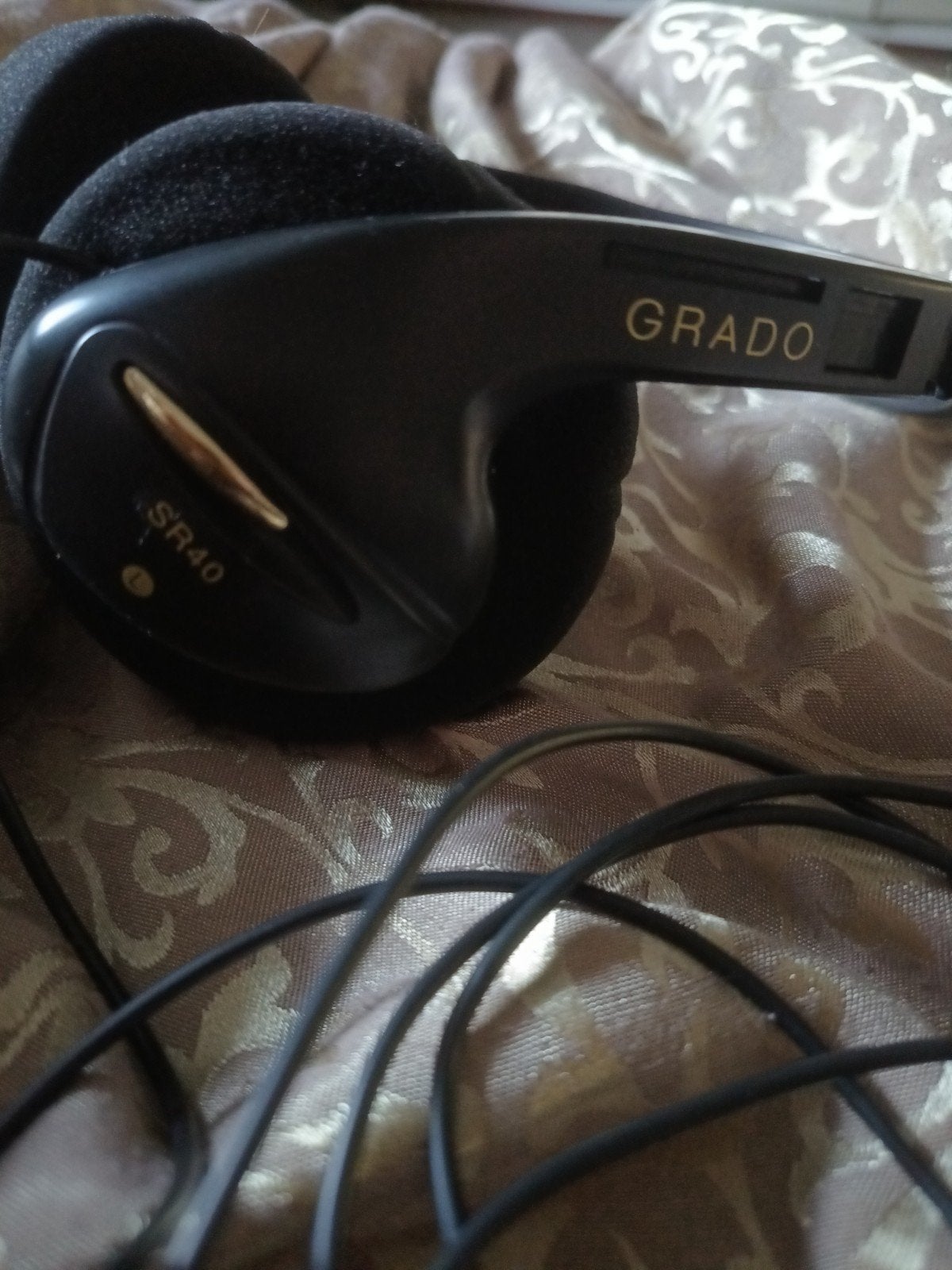 Grado SR40 Hoofdtelefoon - Klassiek Geluid, Audio, Tv en Foto, Koptelefoons, Ophalen of Verzenden, Gebruikt, Over-ear, Zwart