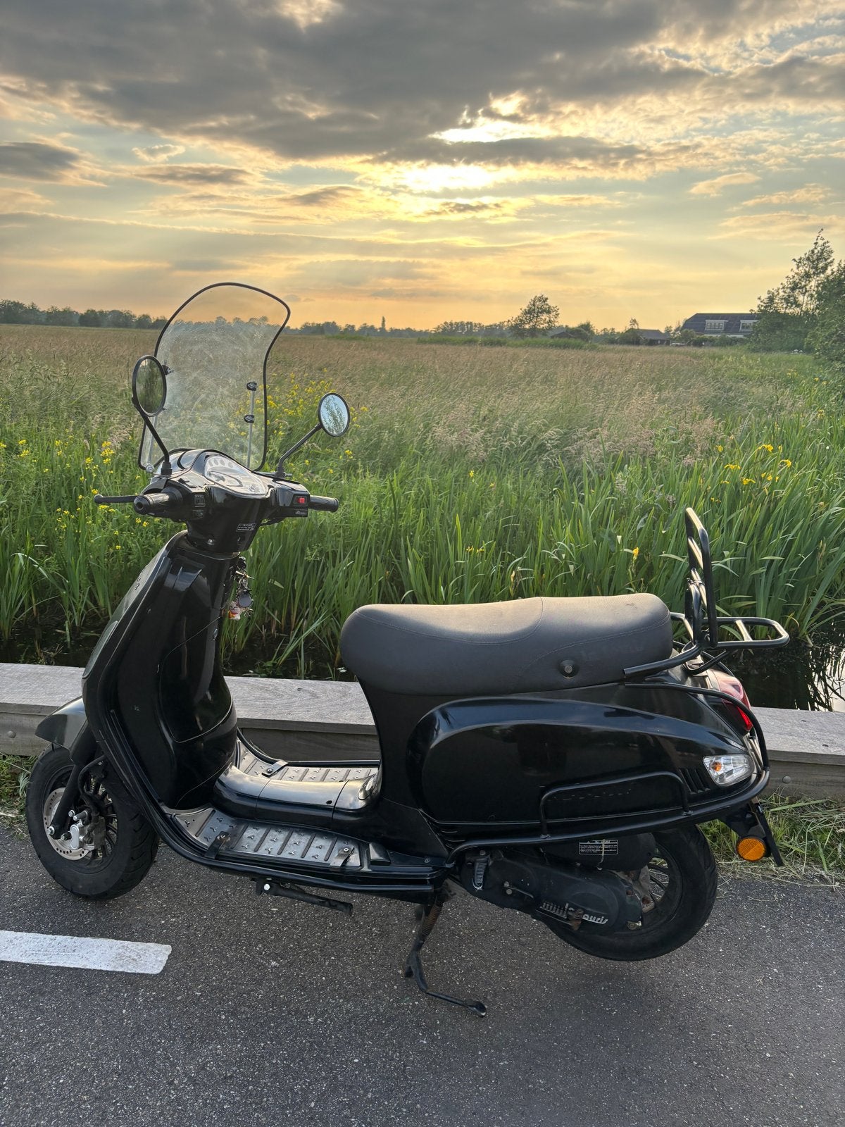 La Souris Sourini SE Snorfiets - Zwart, Gebruikt, Benzine, Ophalen, Overige merken