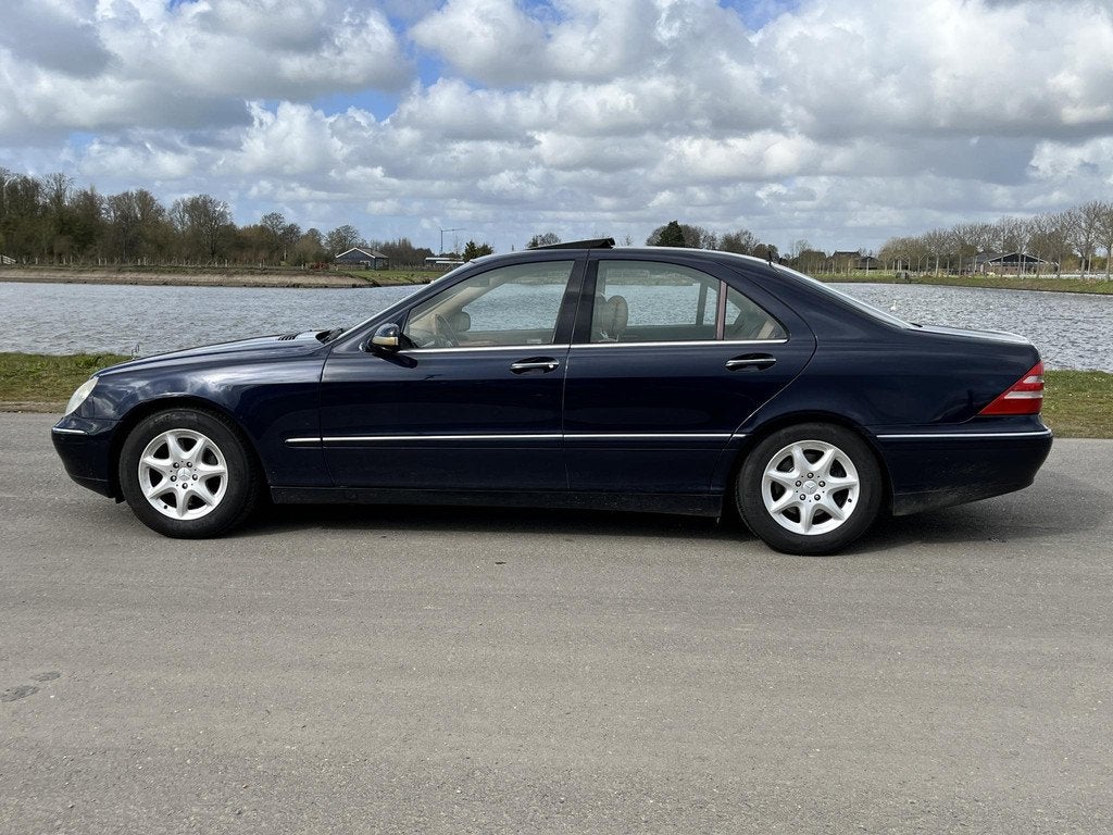 Mercedes-Benz S-klasse 500 Memory, stoelverwarming, clima, Auto's, Mercedes-Benz, Automaat, Achterwielaandrijving, Gebruikt, 8 cilinders