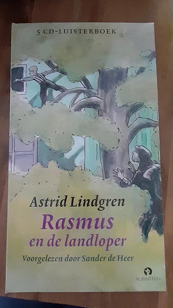 Rasmus de landloper 5-cd luisterboek. Astrid Lindgren, Boeken, Ophalen of Verzenden, Cd, Kind