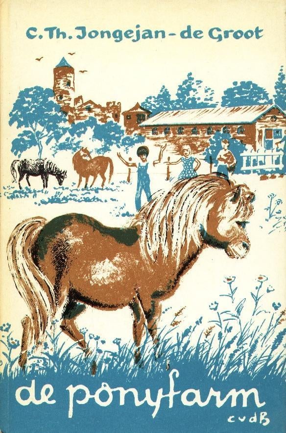 De Ponyfarm - C.th Jongejan - de Groot - Zondagsschoolboekje, Gelezen, Fictie algemeen, Verzenden, C.th Jongejan - de Groot