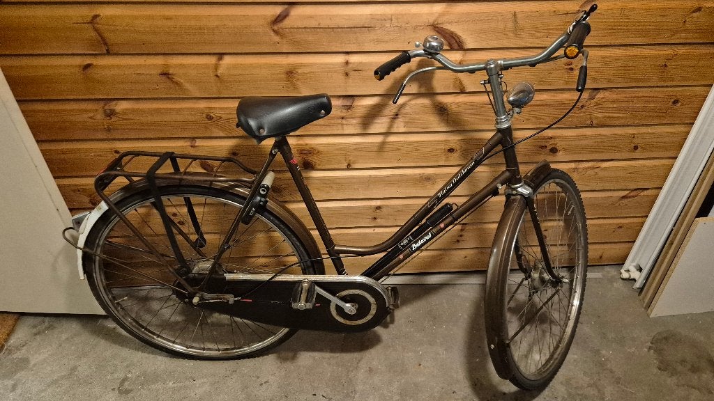 Vintage damesfiets Batavus Flying Dutchman, brons, Ophalen, Gebruikt, Versnellingen, Batavus