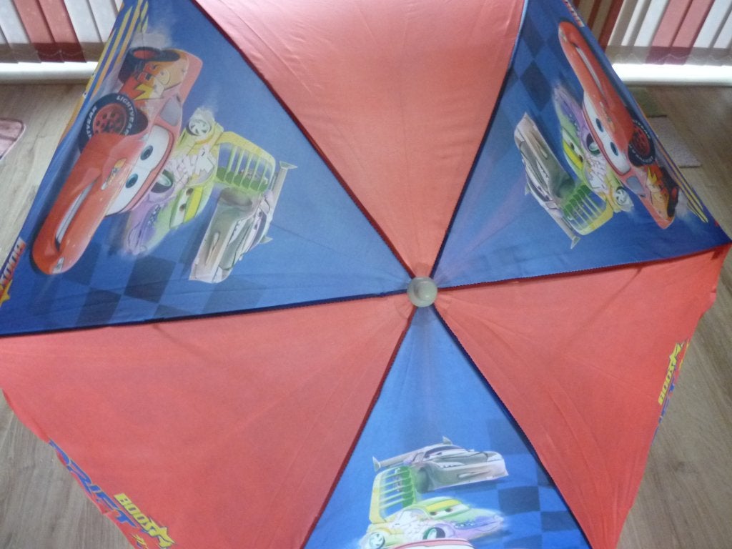 parasol Cars doorsnede 1.40 NIEUW, Tuin en Terras, Ophalen of Verzenden, Nieuw, 1 tot 2 meter, Stokparasol