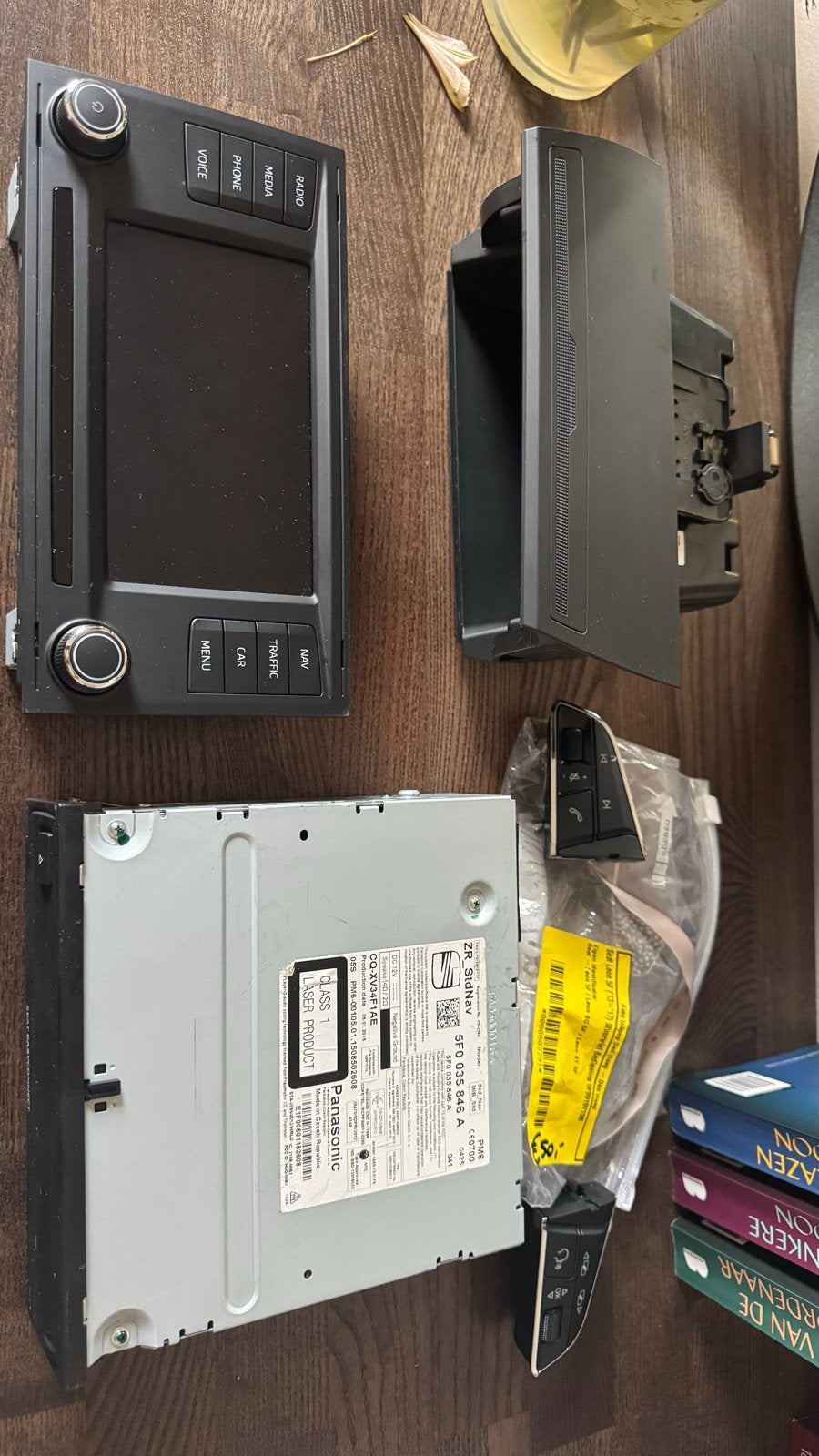 Seat Leon 5F Infotainment Systeem met Stuurwielbediening, Ophalen of Verzenden, Gebruikt