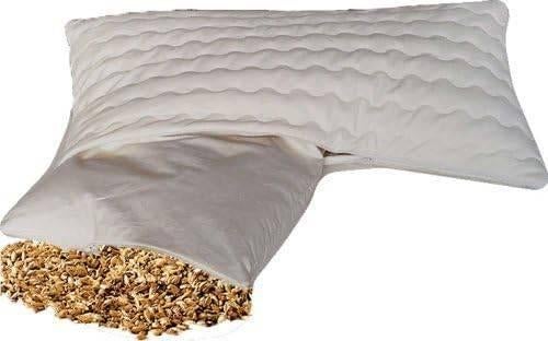 spelt hoofdkussen (40x80 cm) met rits, NIEUW - KOOPJE !!, Eenpersoons, Wit, Nieuw, Ophalen of Verzenden