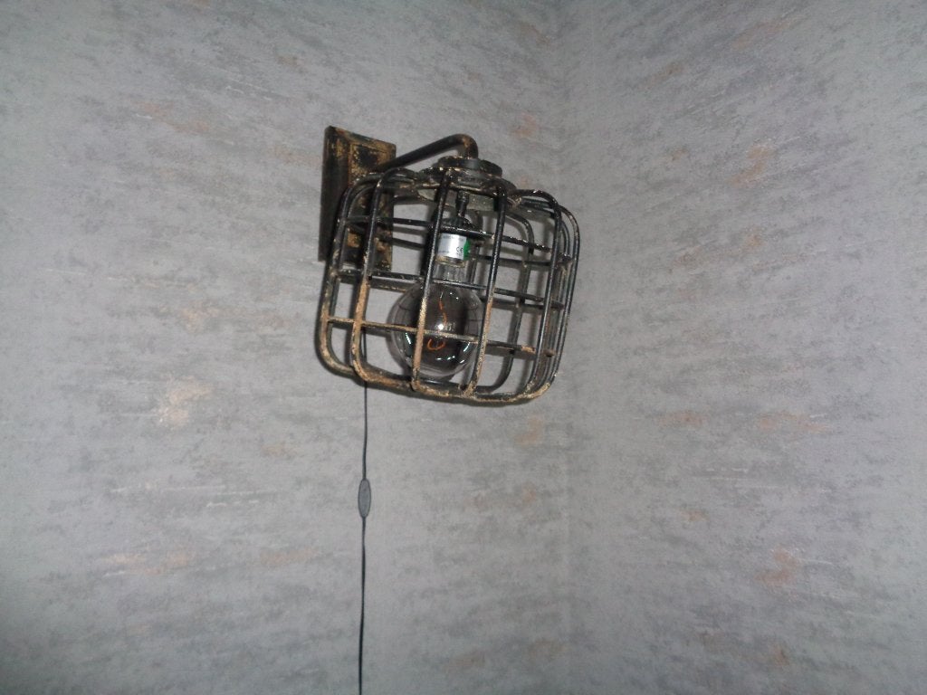 indistruele wandlamp, Ophalen, Gebruikt, Meerkleurig, E27 (groot)