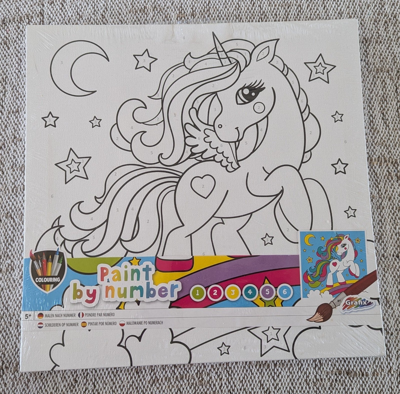 Schilderset unicorn, Ophalen of Verzenden, Nieuw