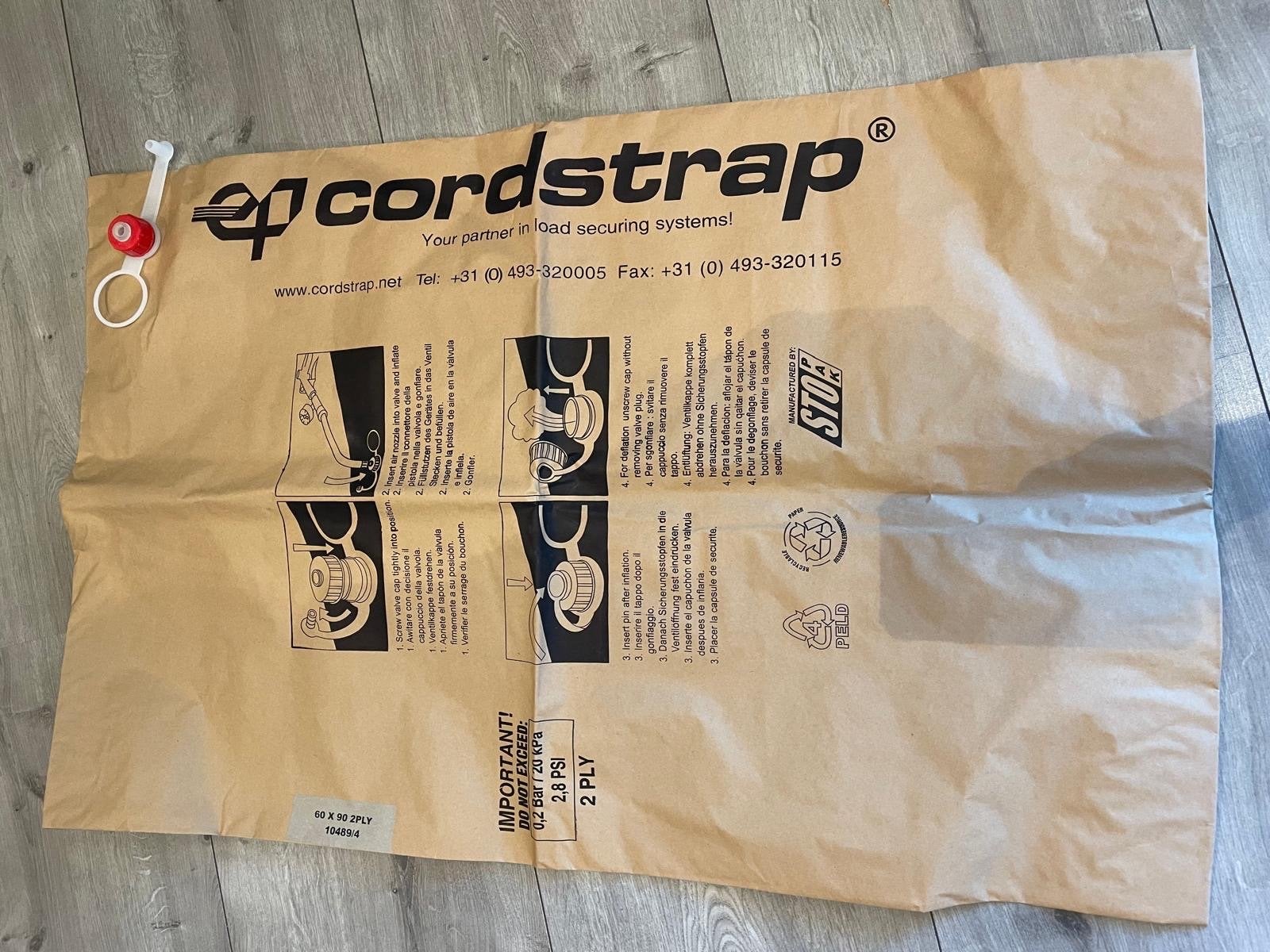 bulk Cordstrap dunnage bag 60 x 90  stuwzakken, Ophalen of Verzenden, Nieuw, Tractor en Landbouw