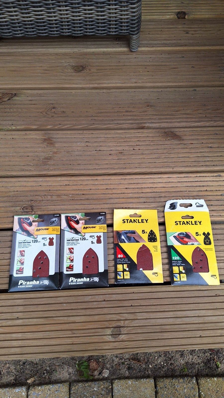 Schuurpapier voor Mouse schuurmachines - Diverse korrels, Ophalen of Verzenden, Nieuw