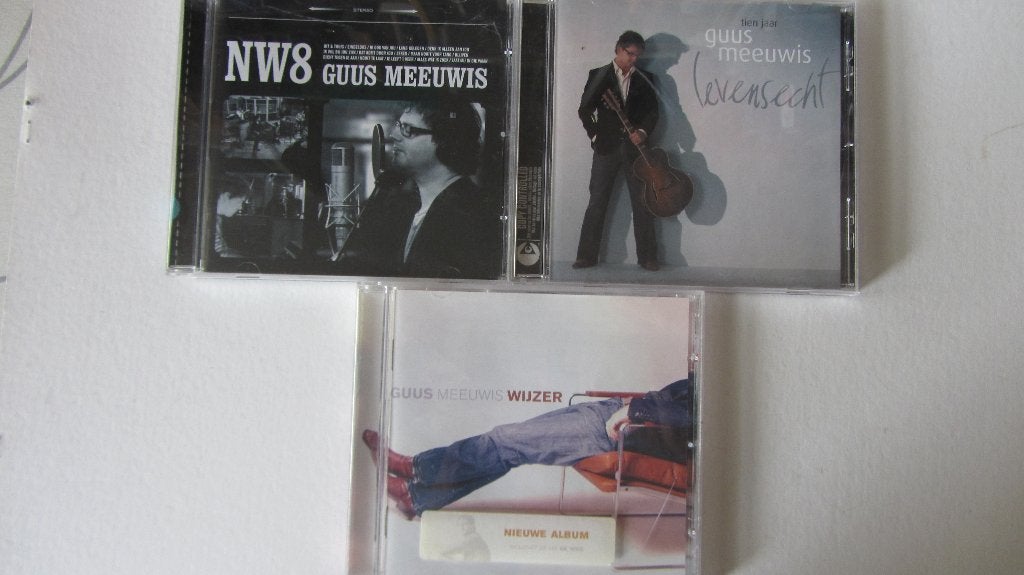 Guus Meeuwis   3 cd's, Ophalen of Verzenden, Zo goed als nieuw, Levenslied of Smartlap