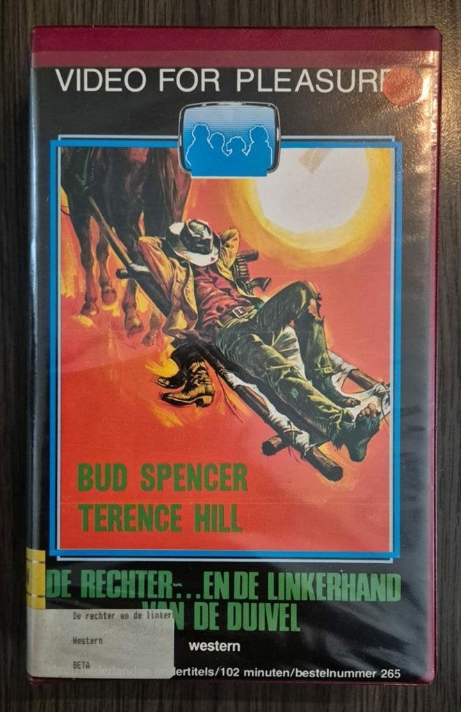 Betamax Handen Van De Duivel Spencer / Hill (Ex-Rental), Alle leeftijden, Ophalen of Verzenden, Zo goed als nieuw